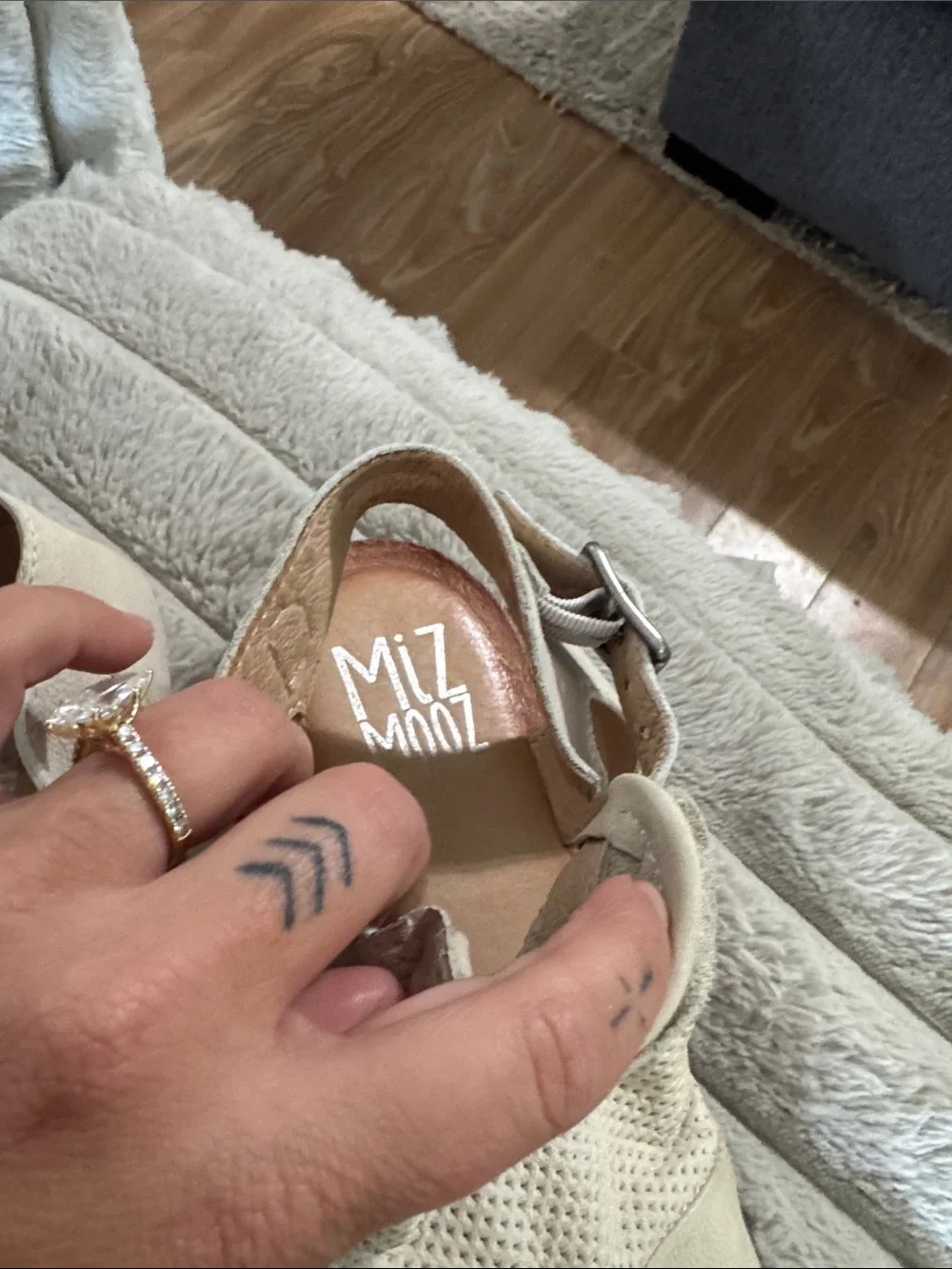 Miz Mooz - Leather Ankle-Strap Sandals